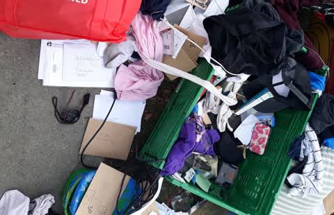 Rubbish/Recycling — a report photo