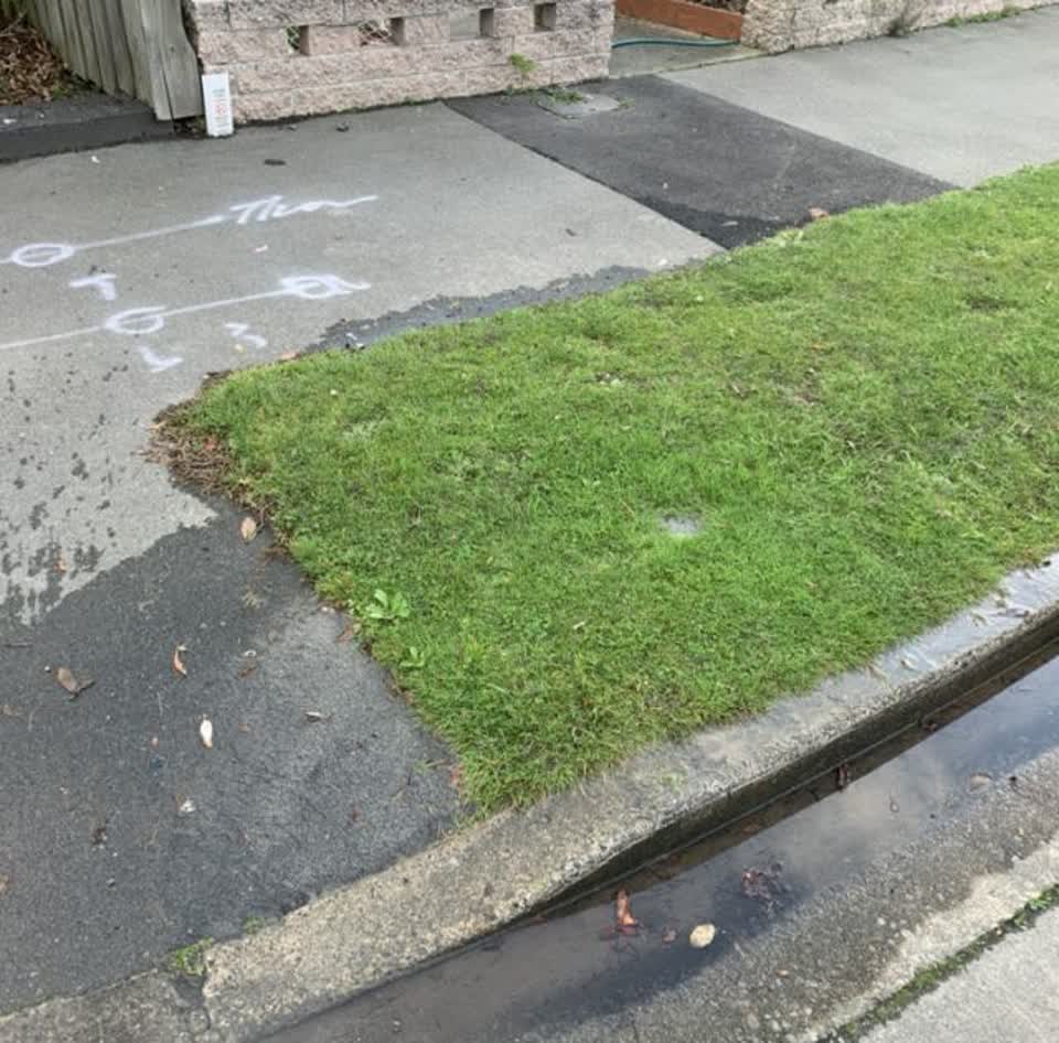 The photograph attached to this water supply report