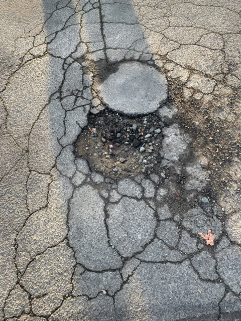 Roading/Streets, a report photo