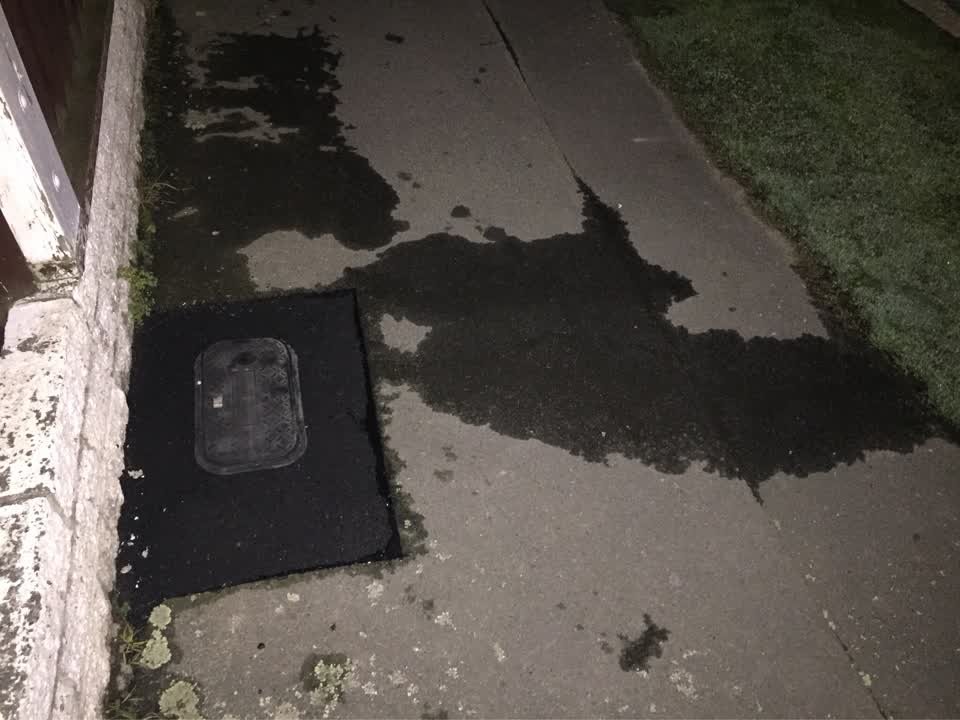 The photograph attached to this water supply report
