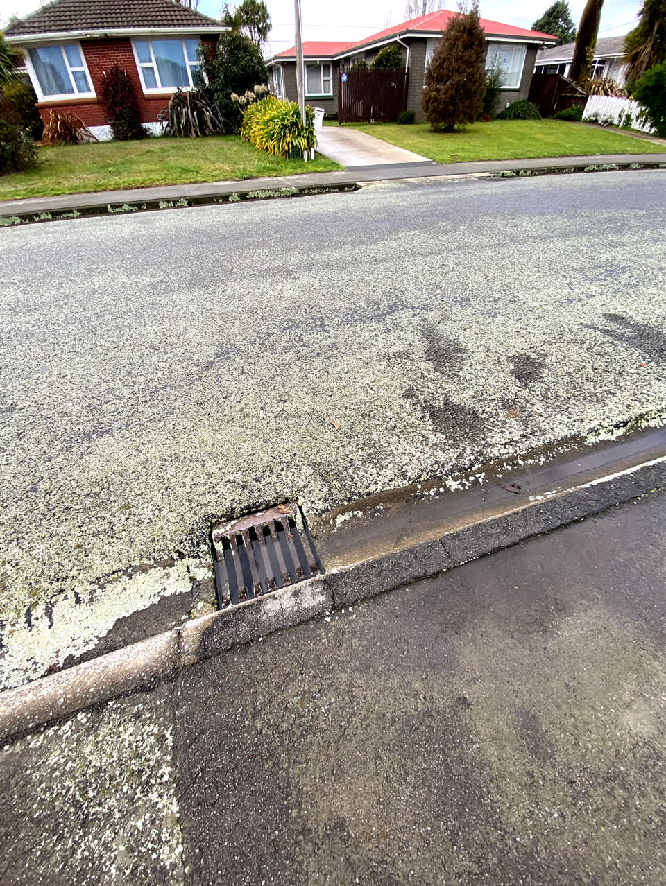 The photograph attached to this wastewater/stormwater report