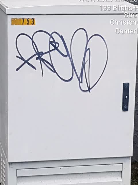 Graffiti, a report photo