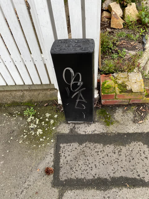 Graffiti, a report photo