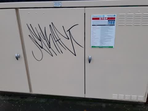 Graffiti, a report photo