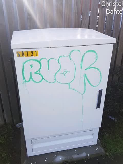Graffiti, a report photo