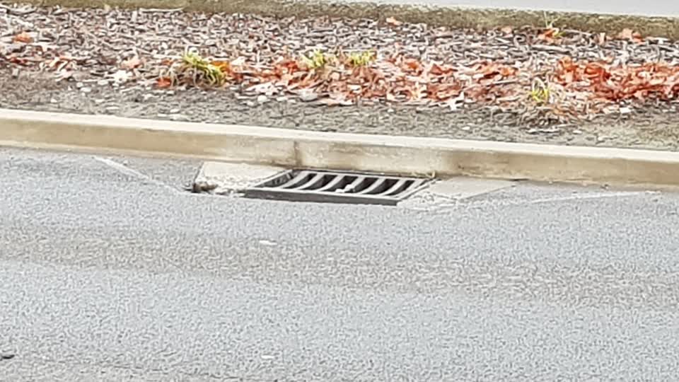 The photograph attached to this wastewater/stormwater report