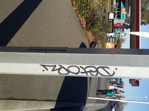Graffiti, a report photo