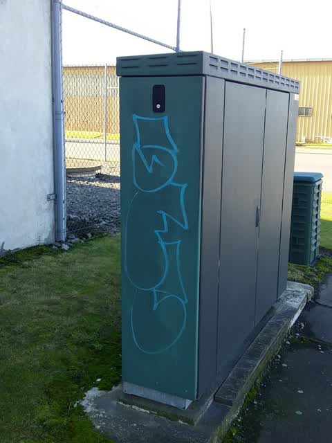 Graffiti, a report photo