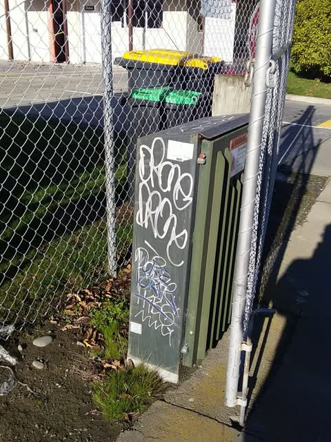 Graffiti, a report photo