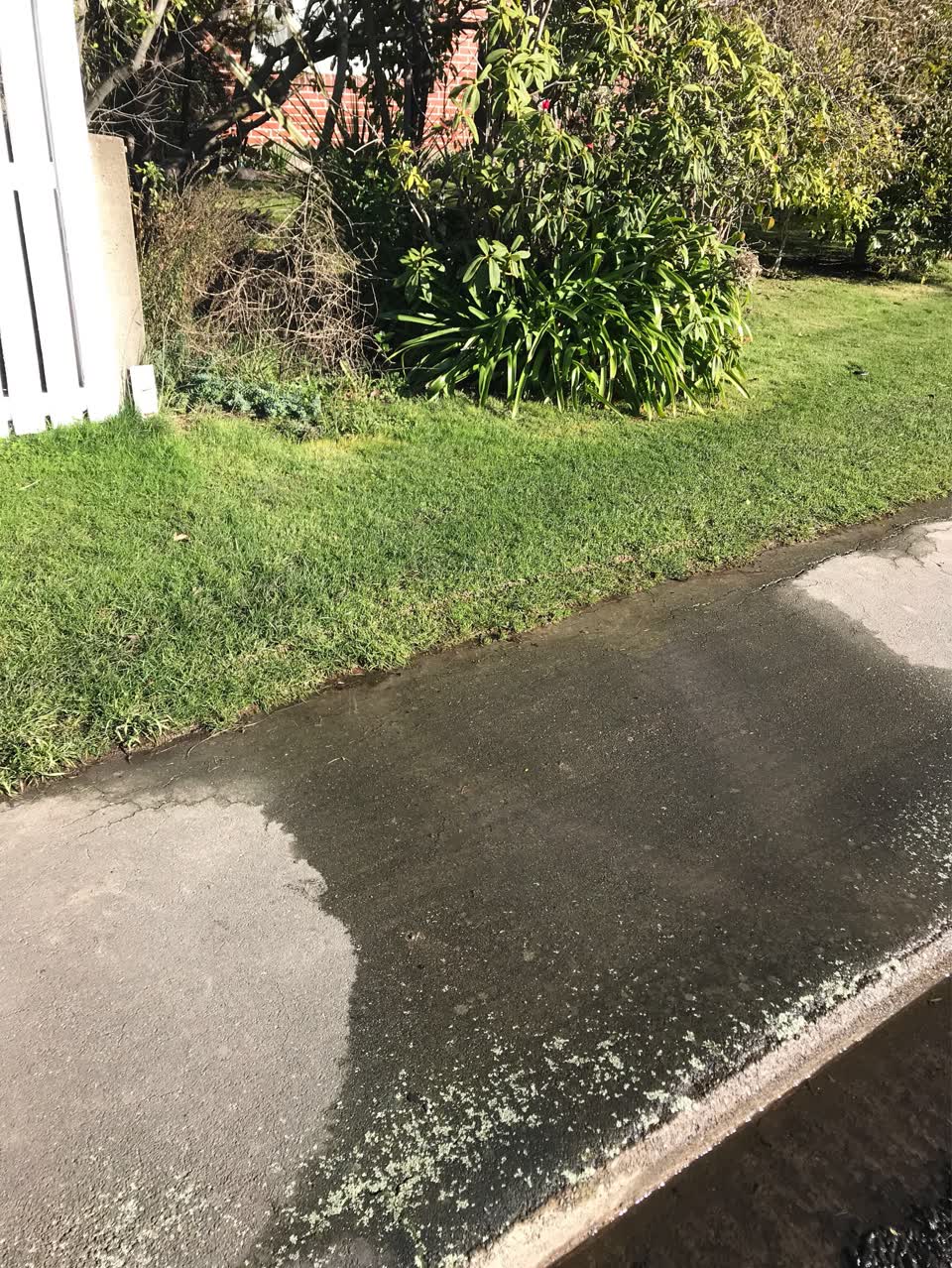 The photograph attached to this wastewater/stormwater report
