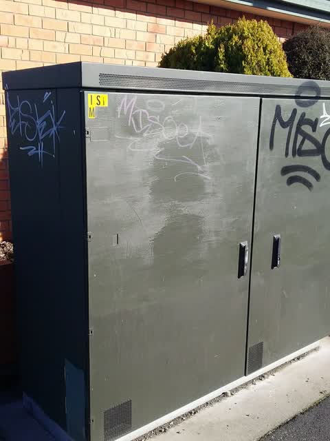 Graffiti, a report photo