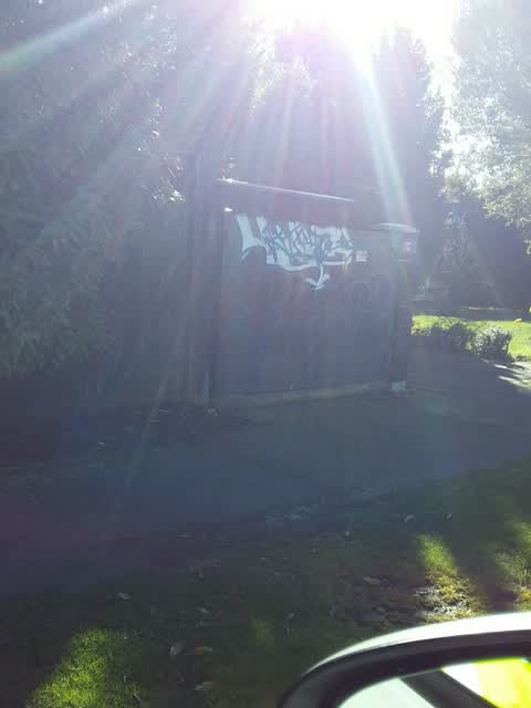 Graffiti, a report photo