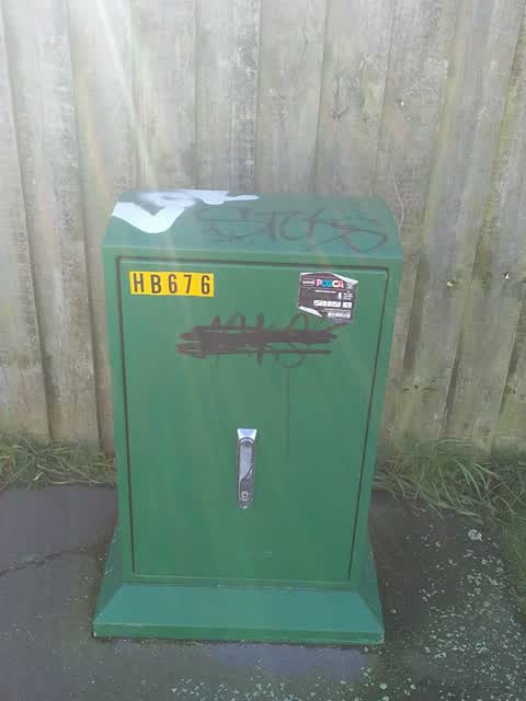 Graffiti, a report photo
