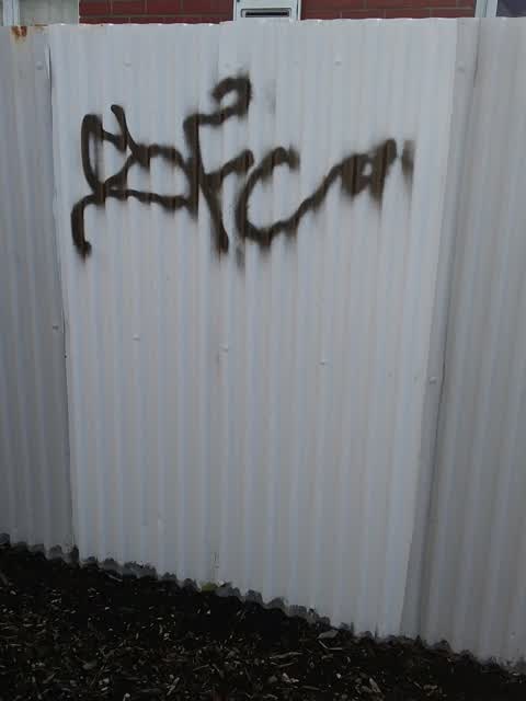 Graffiti — a report photo