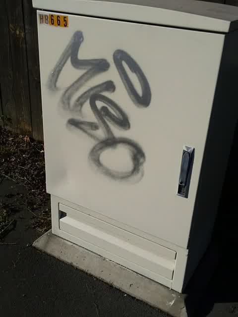 Graffiti, a report photo