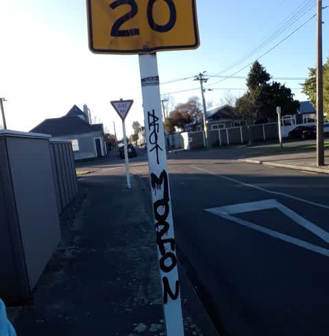 Graffiti, a report photo