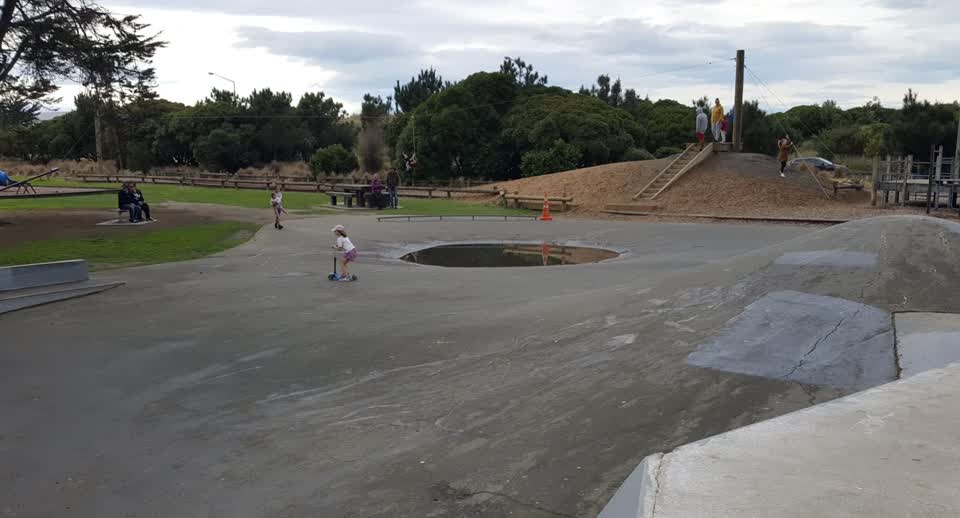 The photograph attached to this parks report