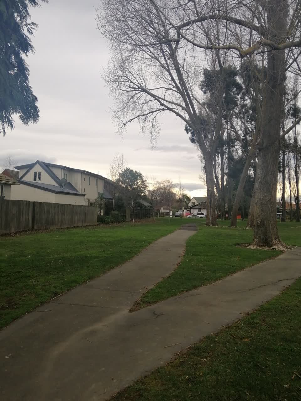 The photograph attached to this parks report