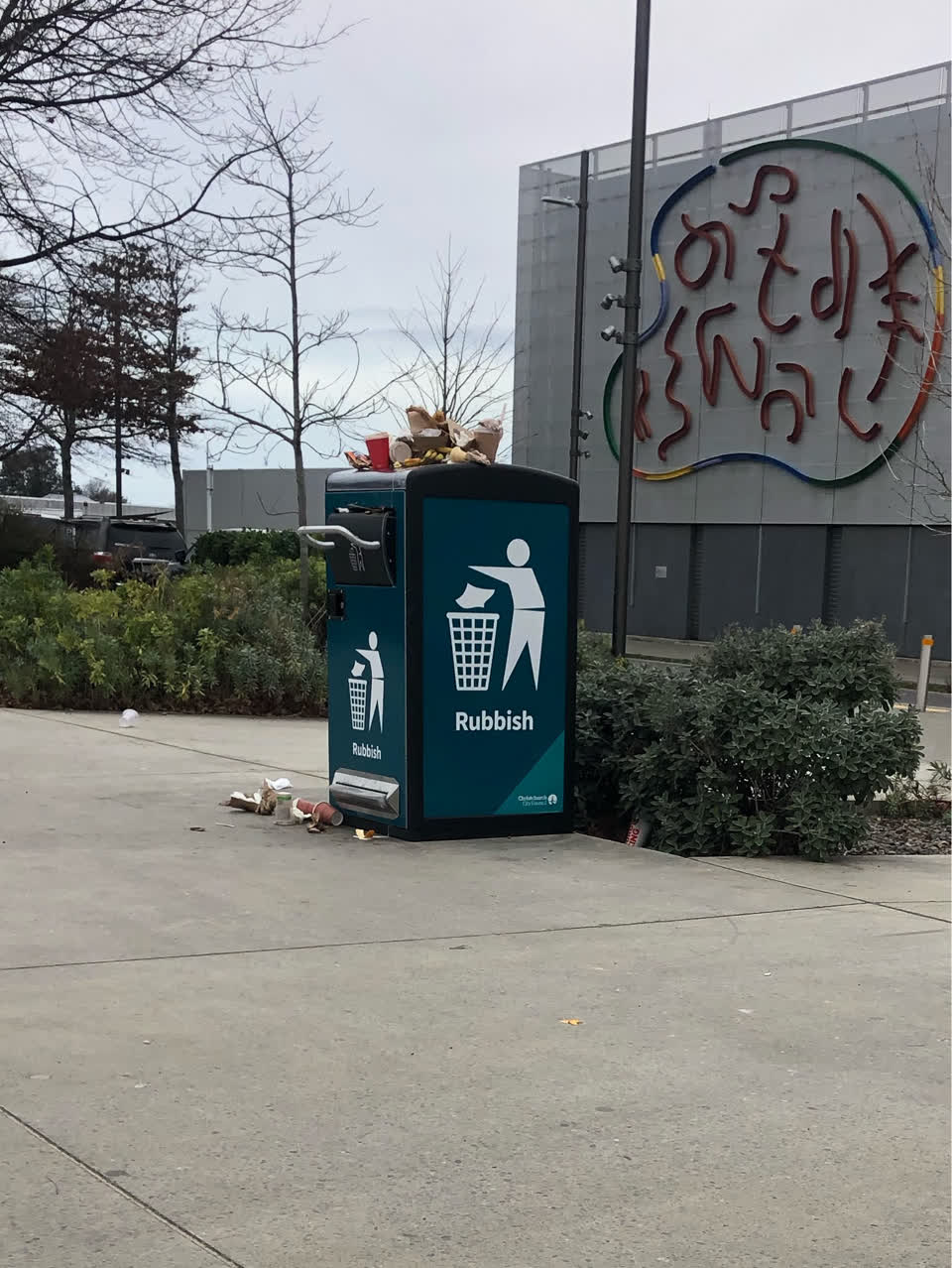 The photograph attached to this parks report