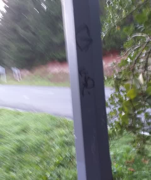 Graffiti, a report photo