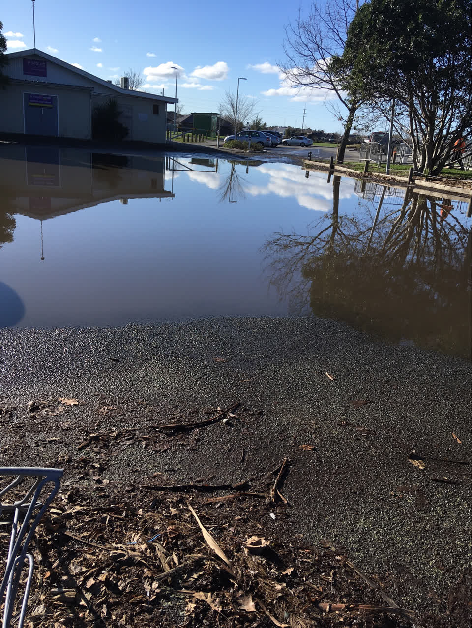 The photograph attached to this parks report