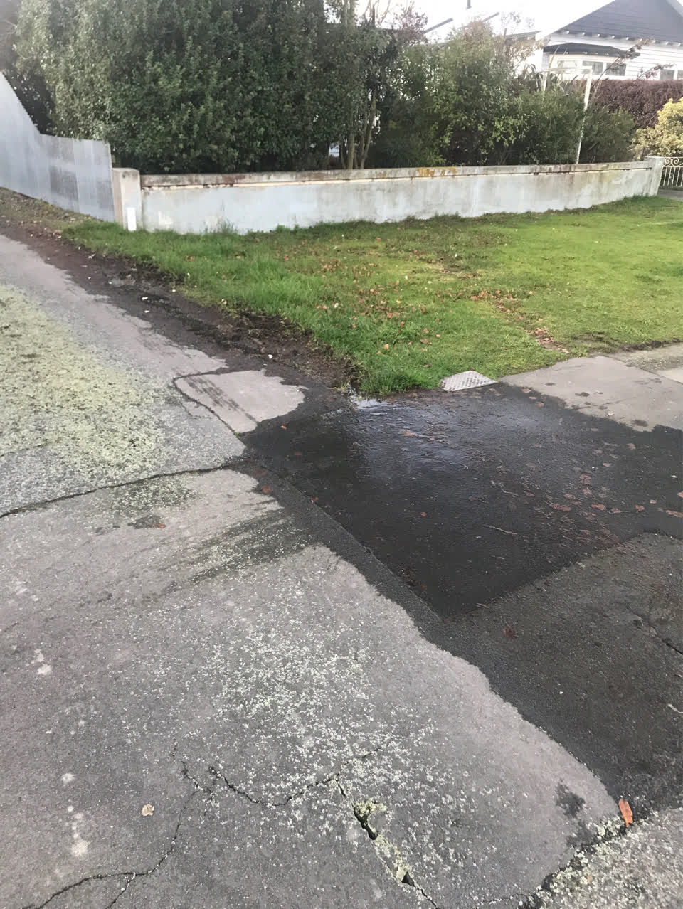 The photograph attached to this water supply report