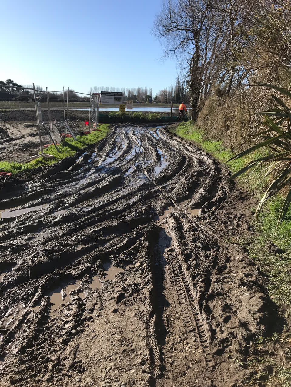 The photograph attached to this parks report