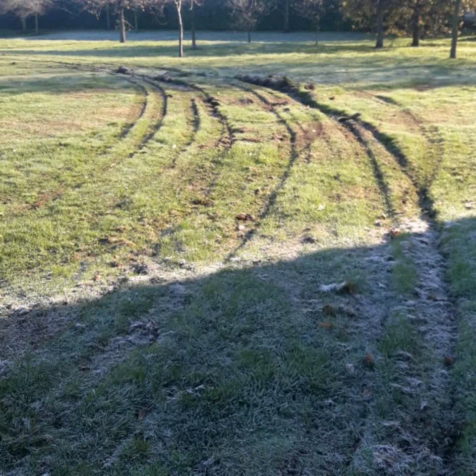 The photograph attached to this parks report