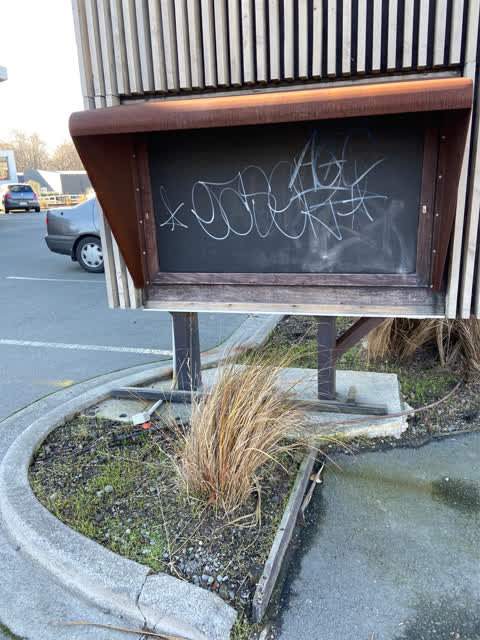 Graffiti — a report photo