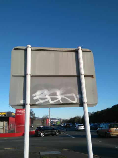 Graffiti, a report photo