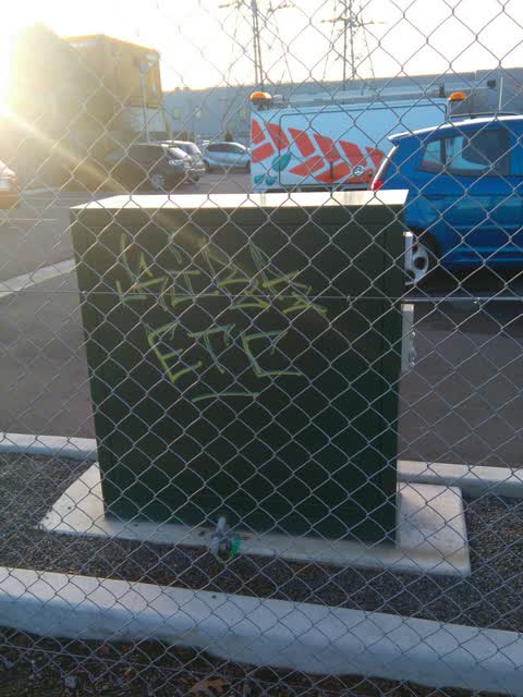 Graffiti, a report photo