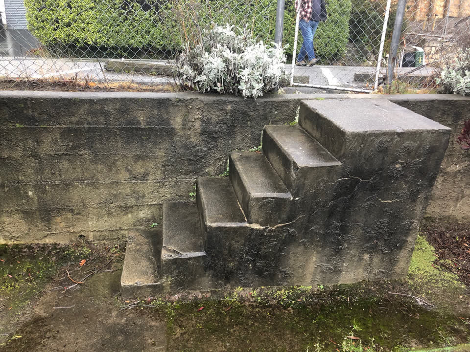 The photograph attached to this flooding report