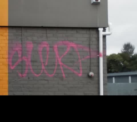 Graffiti, a report photo