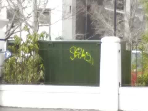 Graffiti, a report photo