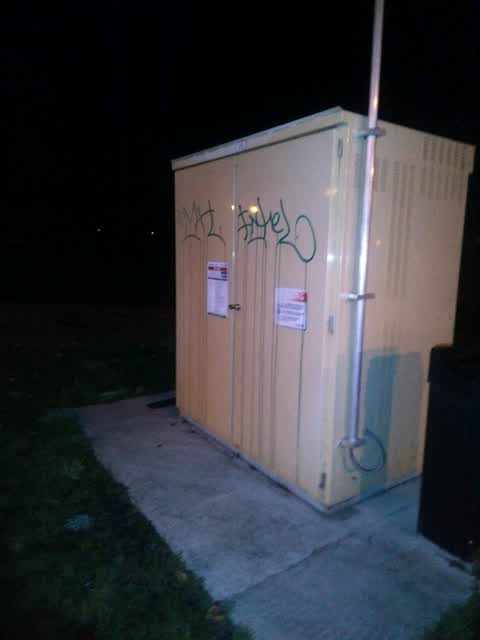 Graffiti, a report photo