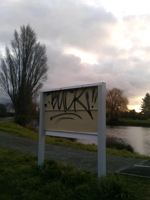 Graffiti, a report photo