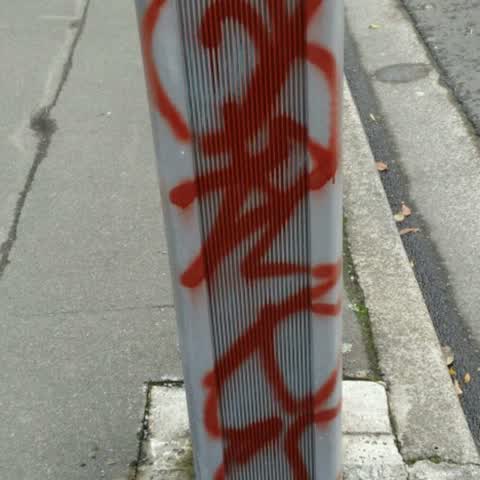 Graffiti, a report photo