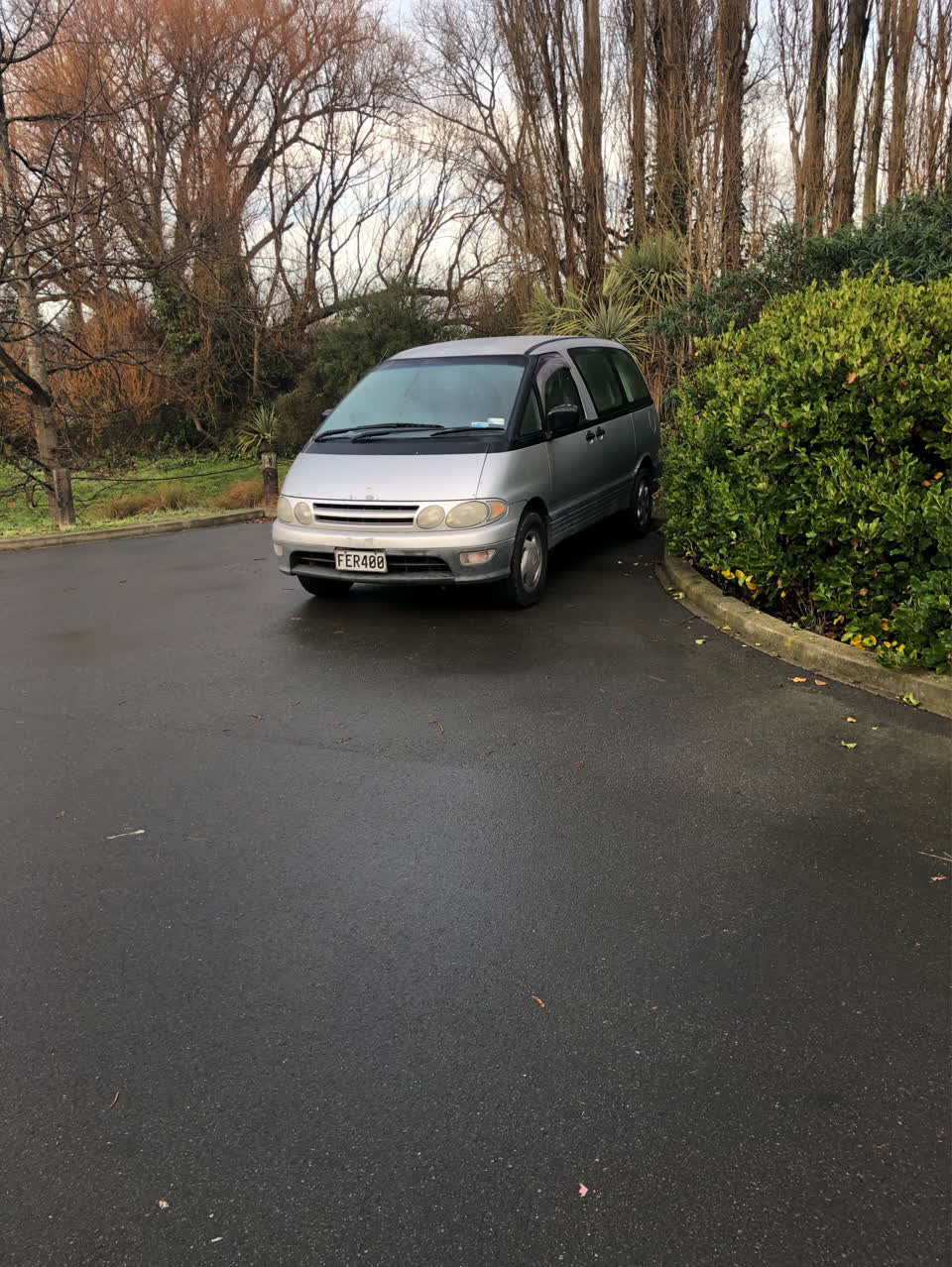 The photograph attached to this parks report