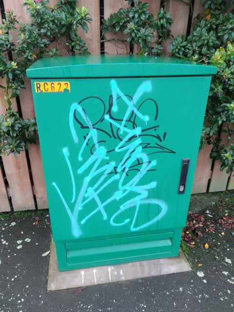 Graffiti, a report photo
