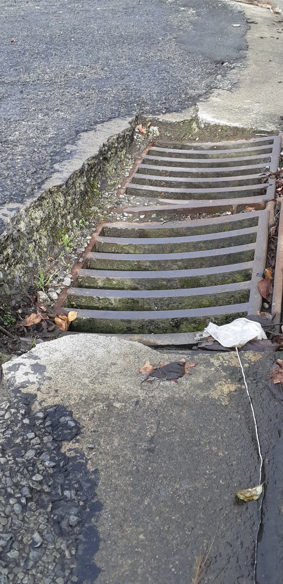 The photograph attached to this wastewater/stormwater report