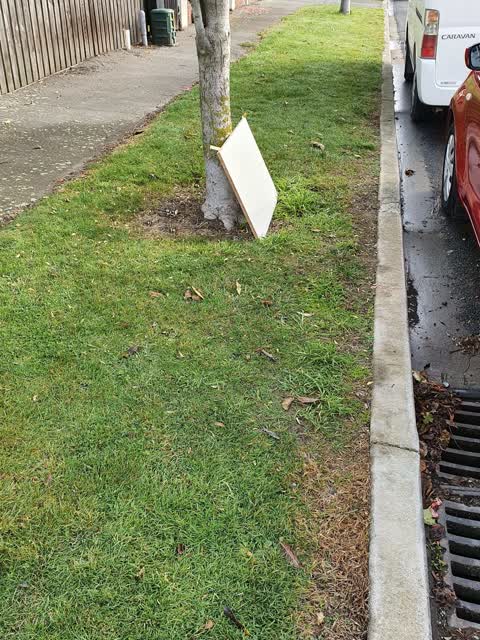 Rubbish/Recycling, a report photo
