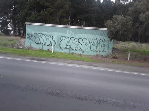 Graffiti, a report photo