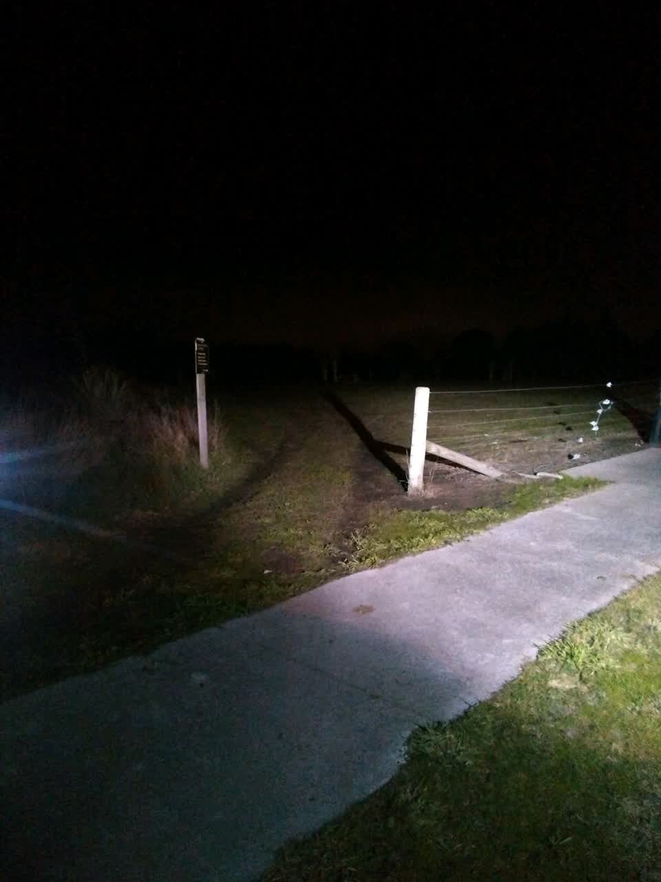 The photograph attached to this parks report