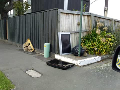 Rubbish/Recycling, a report photo