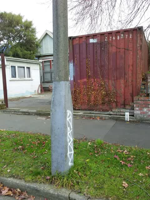 Graffiti, a report photo