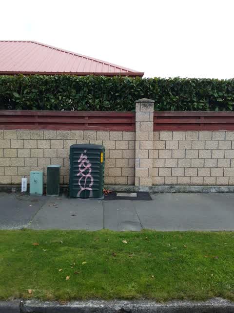 Graffiti, a report photo