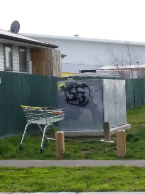 Graffiti, a report photo