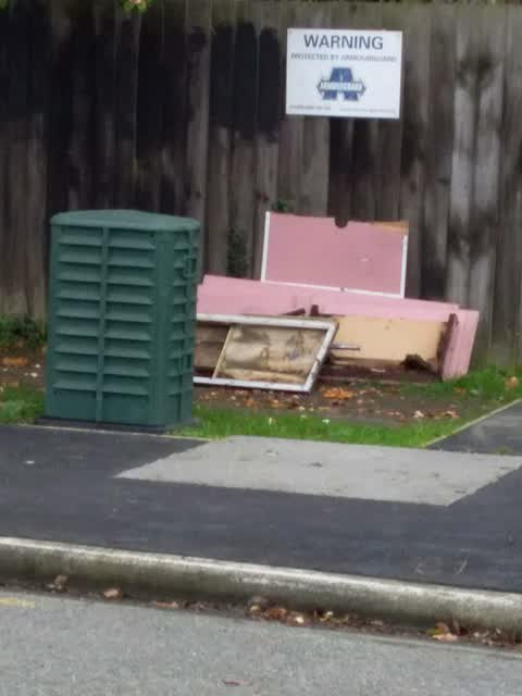Rubbish/Recycling — a report photo