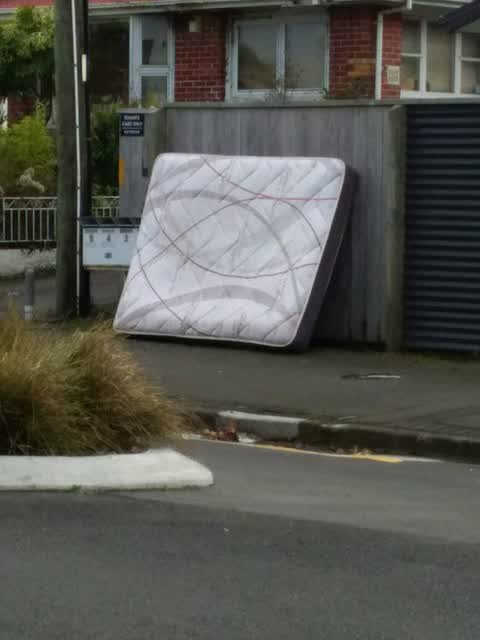 Rubbish/Recycling, a report photo
