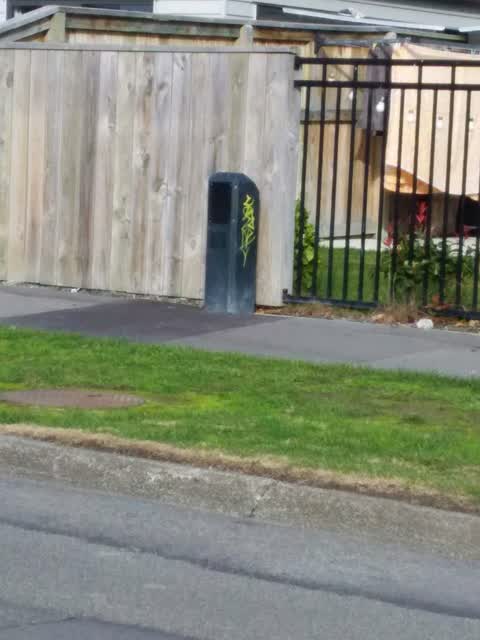 Graffiti, a report photo